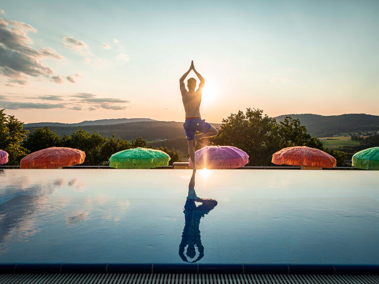 Yoga Wochenende in Wellnessatmosphäre